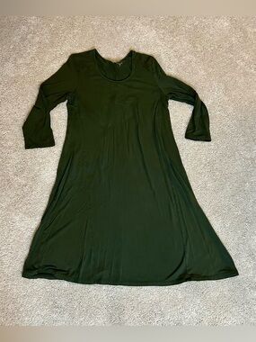 Garnet hill dress - green